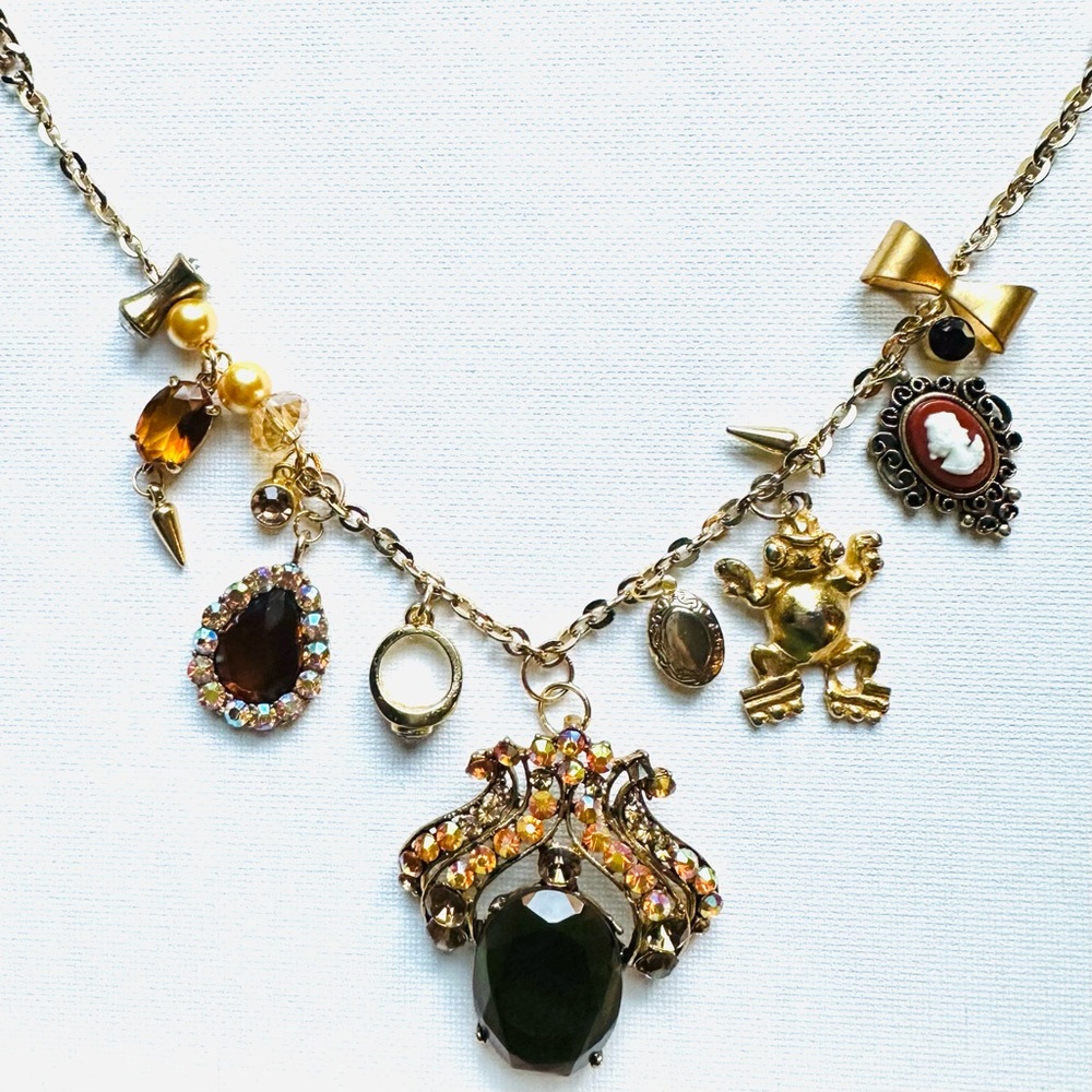 Gold Charm Necklace